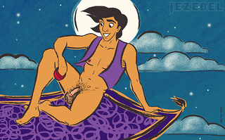 Illustration for article titled Disney Dudes' Dicks: What Your Favorite Princes Look Like Naked